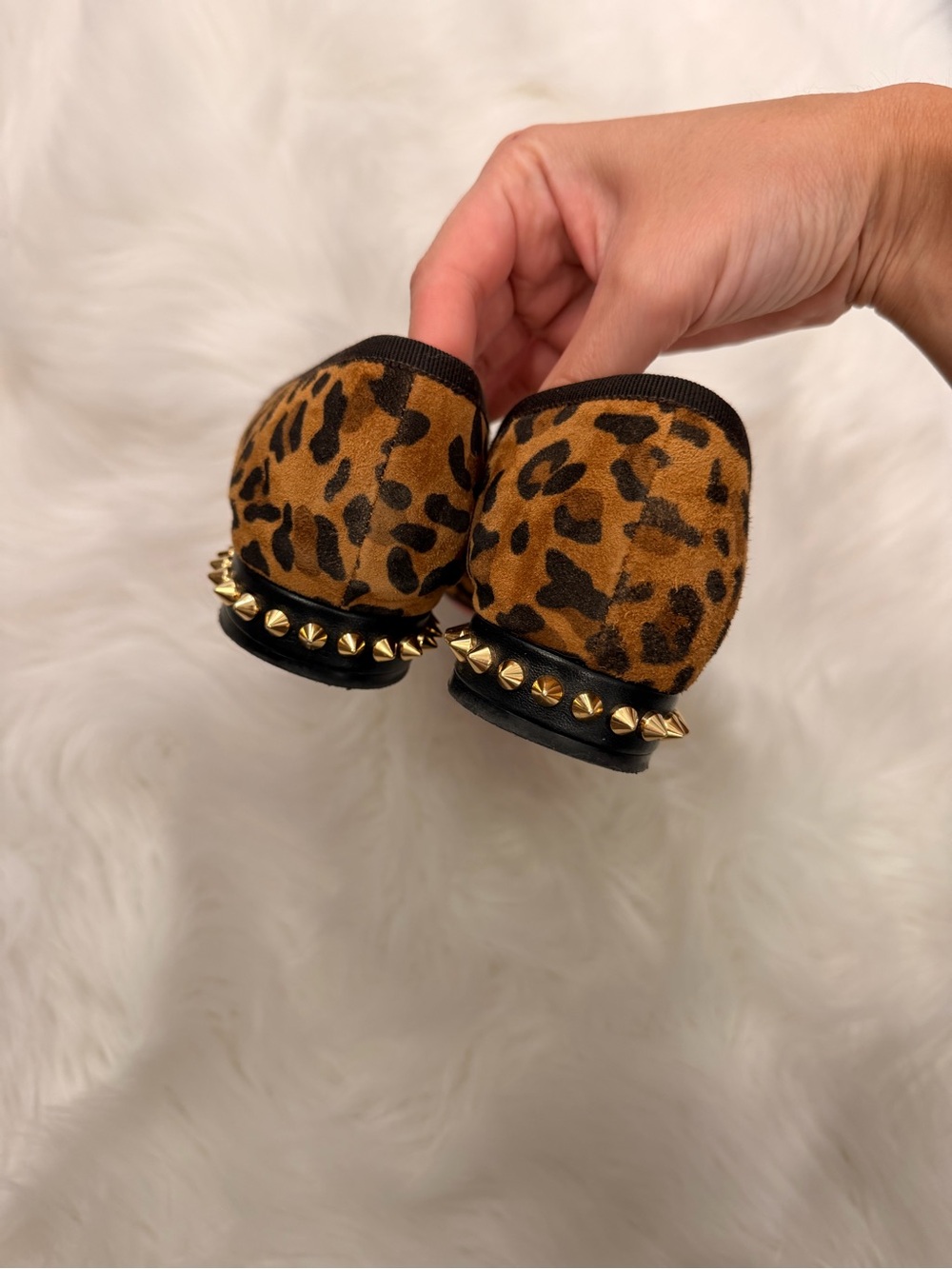 Christian Louboutin leopard flats - Picture 2 of 5